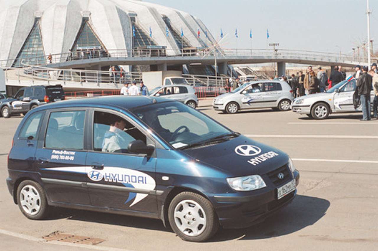 Москвичи покатались на Hyundai