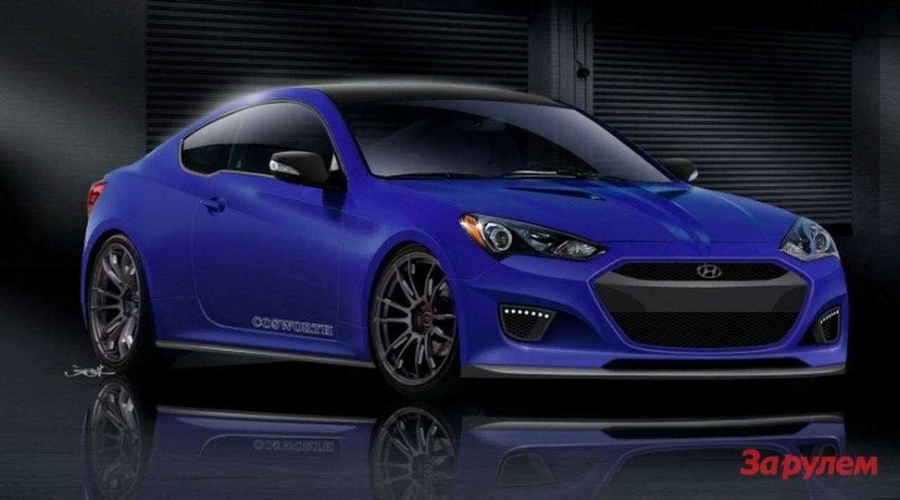 Hyundai приготовила к SEMA заряженный Genesis