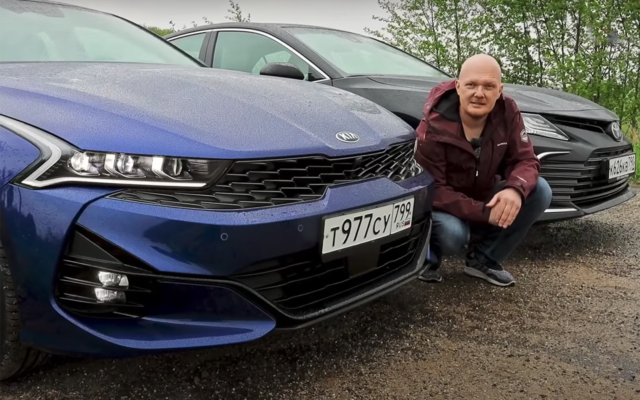Сравнили Toyota Camry и Kia K5