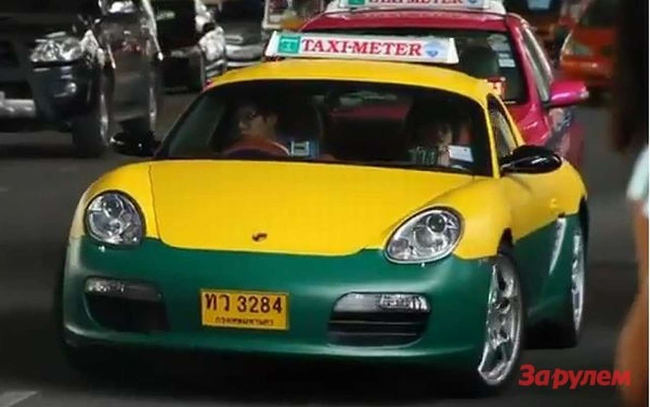 Porsche Boxster оказался неплохим такси