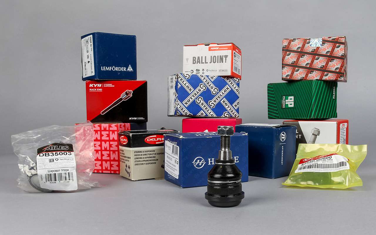 Испытали 13 шаровых опор - половина провалилась!