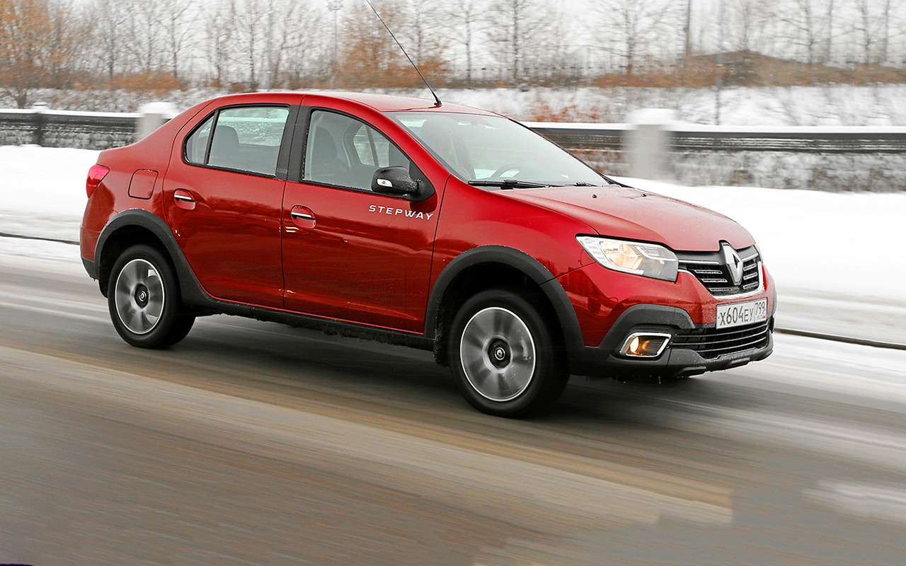 Renault Logan Stepway с вариатором: детальный тест