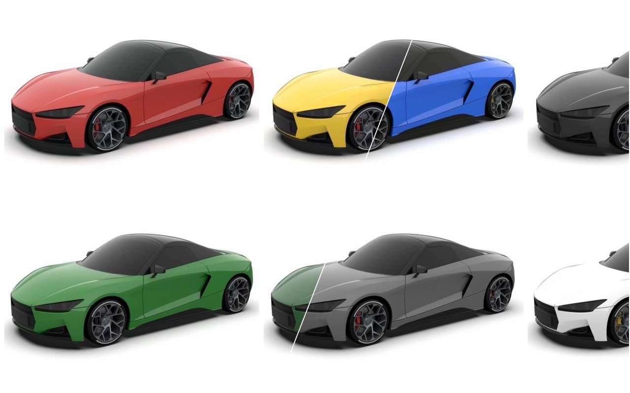 Производство родстера Крым: выбираем самый удачный цвет