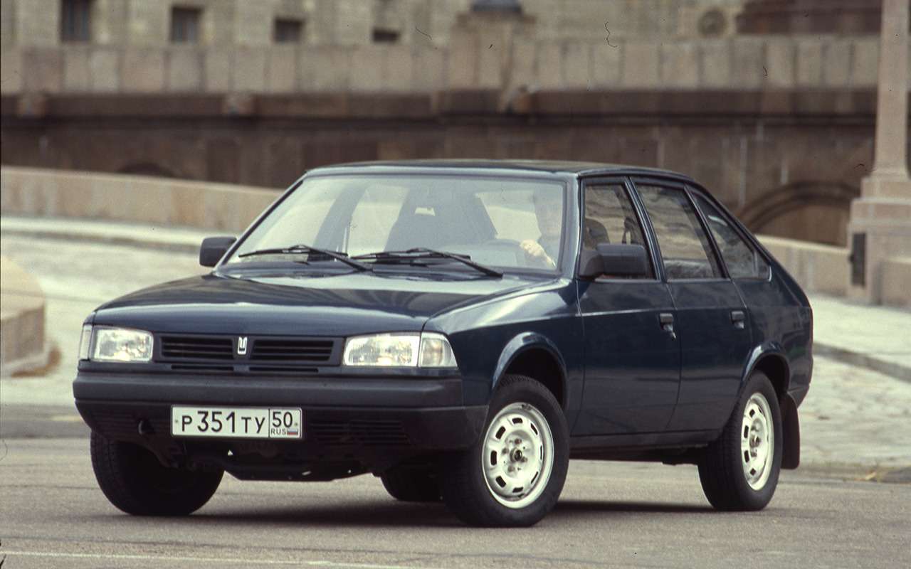 Последний рестайлинговый Москвич по имени Святогор.