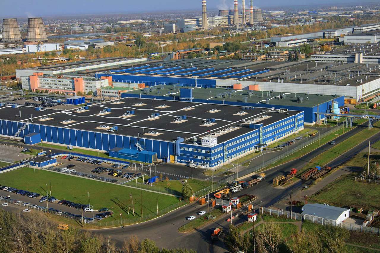 панорама завода GM-Автоваз