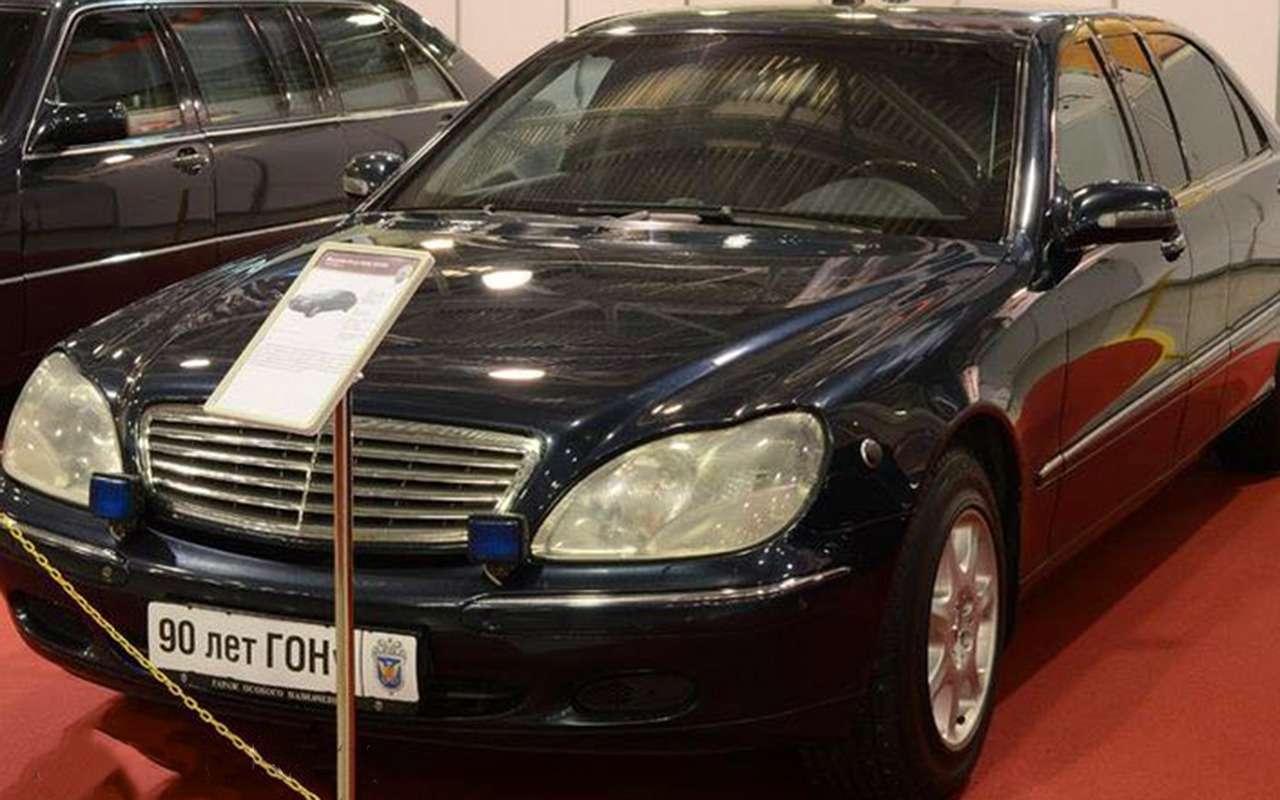 Продается один из Мерседесов Владимира Путина. Дорого!
