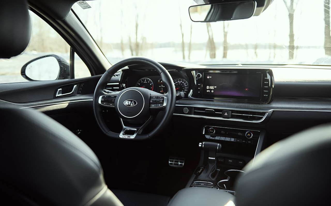 Интерьер Kia K5