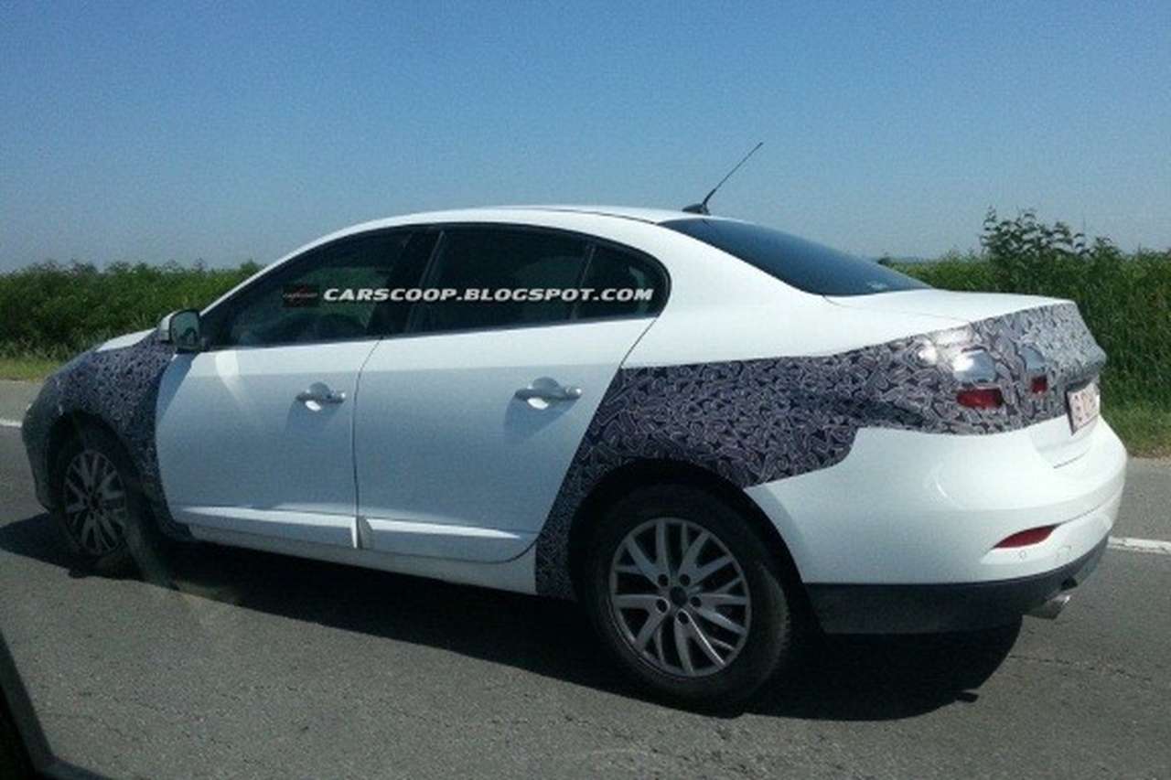 Обновленный Renault Fluence получит корпоративное лицо