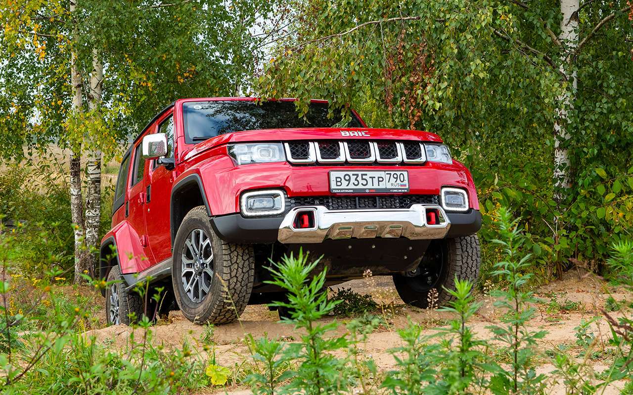BAIC BJ40. Цена в России от 4 350 000 ₽