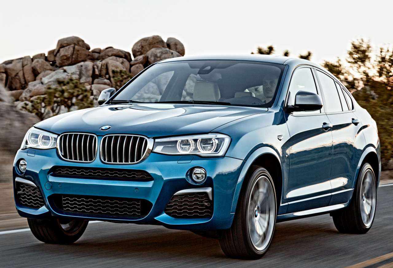 Спорткроссовер BMW X4 M40i выходит в свет (ФОТО)