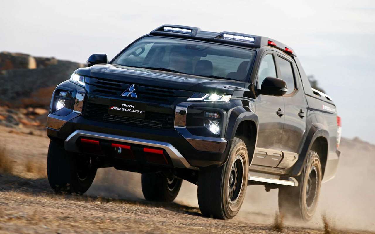 Экстремальный пикап Mitsubishi L200 Absolute может стать серийным