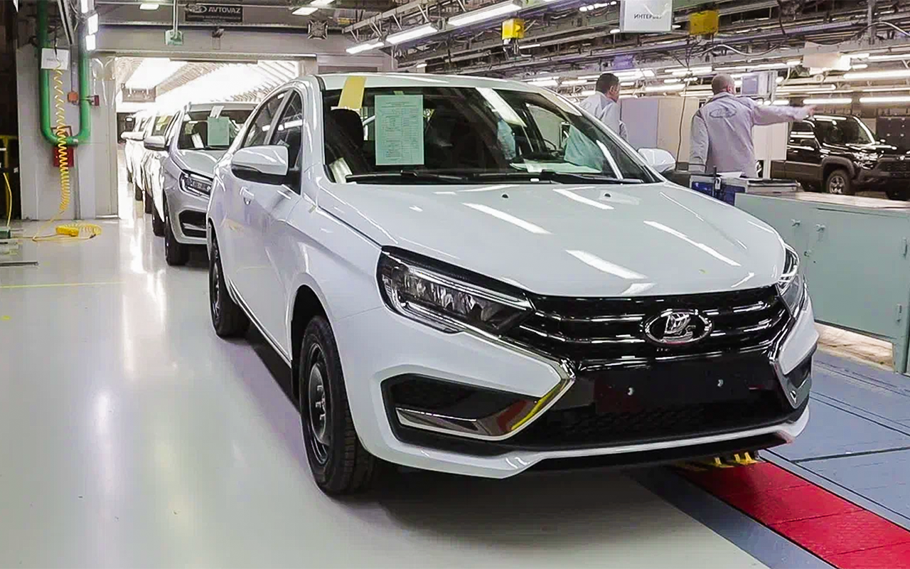 Lada Vesta NG встала на конвейер АВТОВАЗа