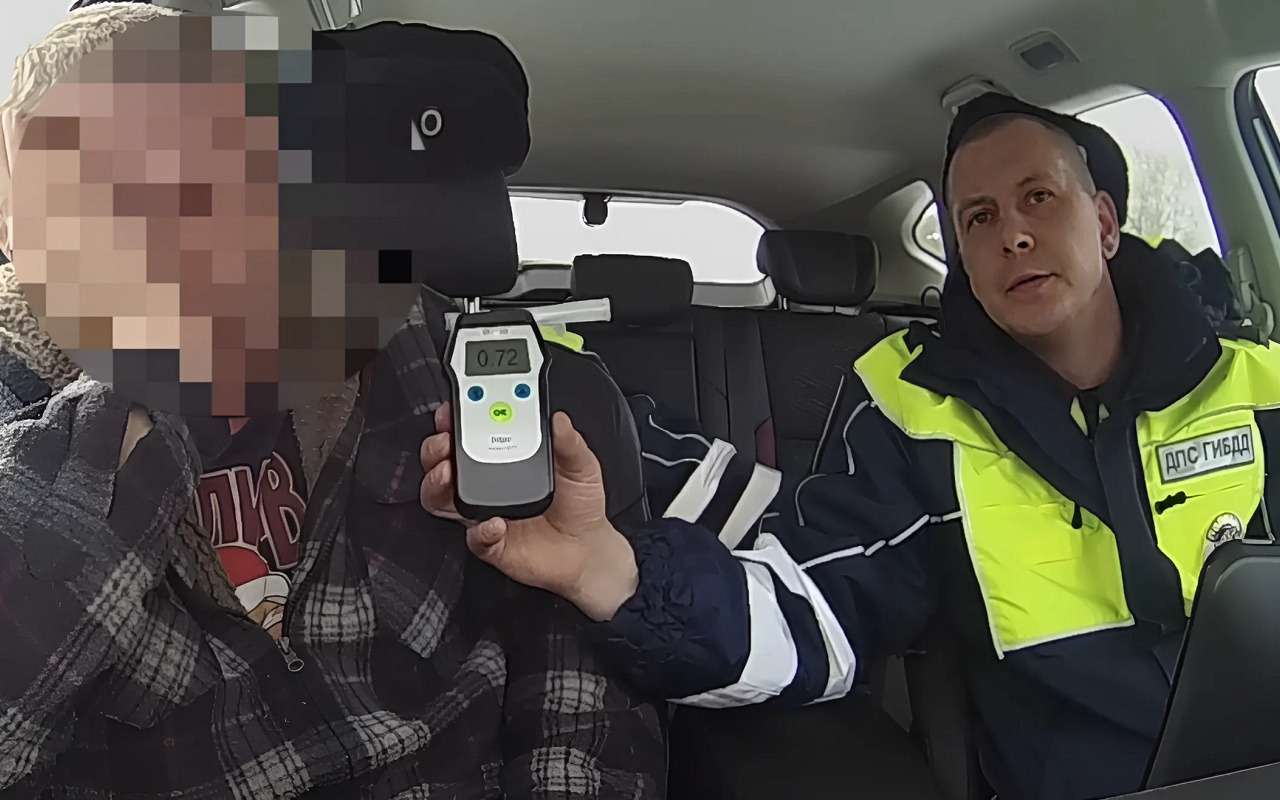 Посмотрите на «героя»: в пятый раз пойман за пьяную езду