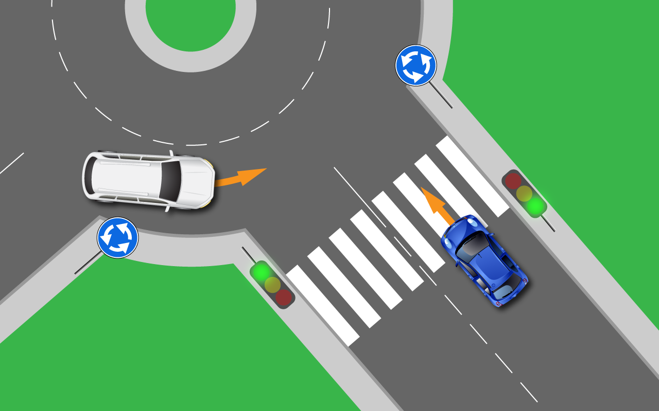 Кто все-таки уступает на круге? Еще один проблемный перекресток