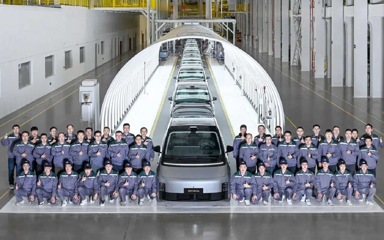 Производство Li Auto Mega