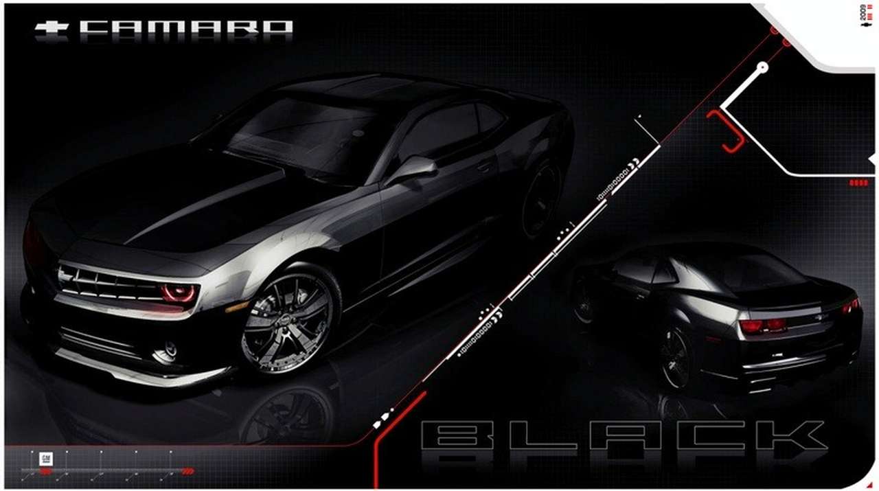 Chevrolet Camaro Black увидим на SEMA-2008