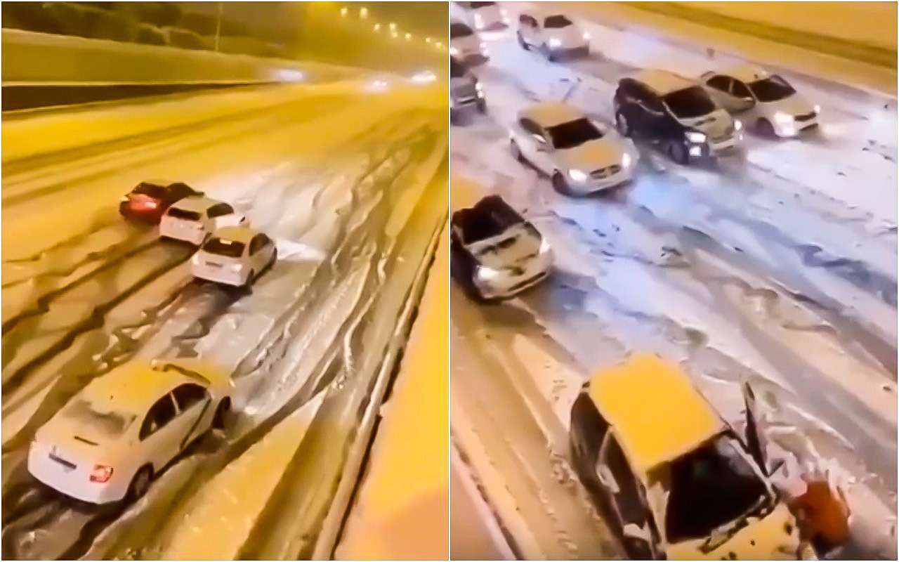 Возможно, самая «быстрая» гонка в истории. Смотреть со звуком!