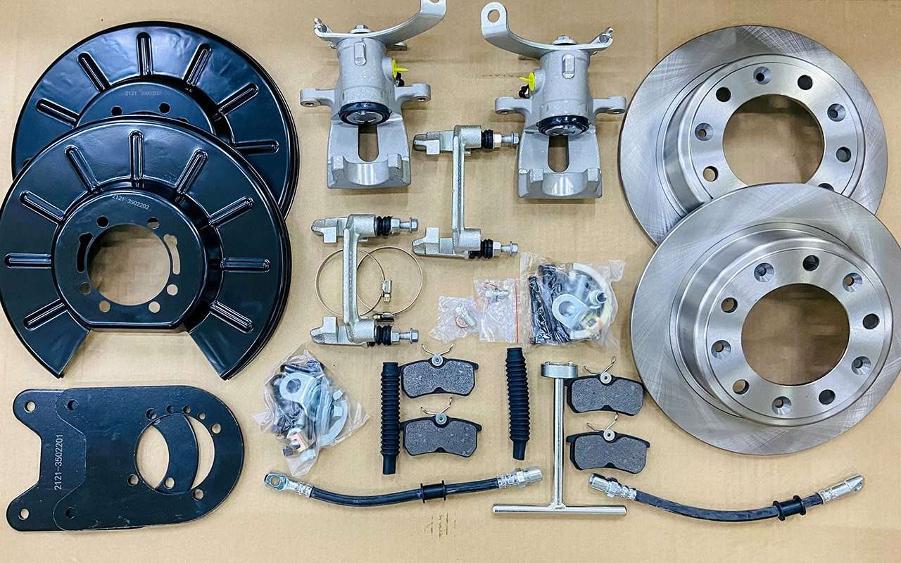 Набор для переоборудования задних тормозных механизмов Нивы в дисковые