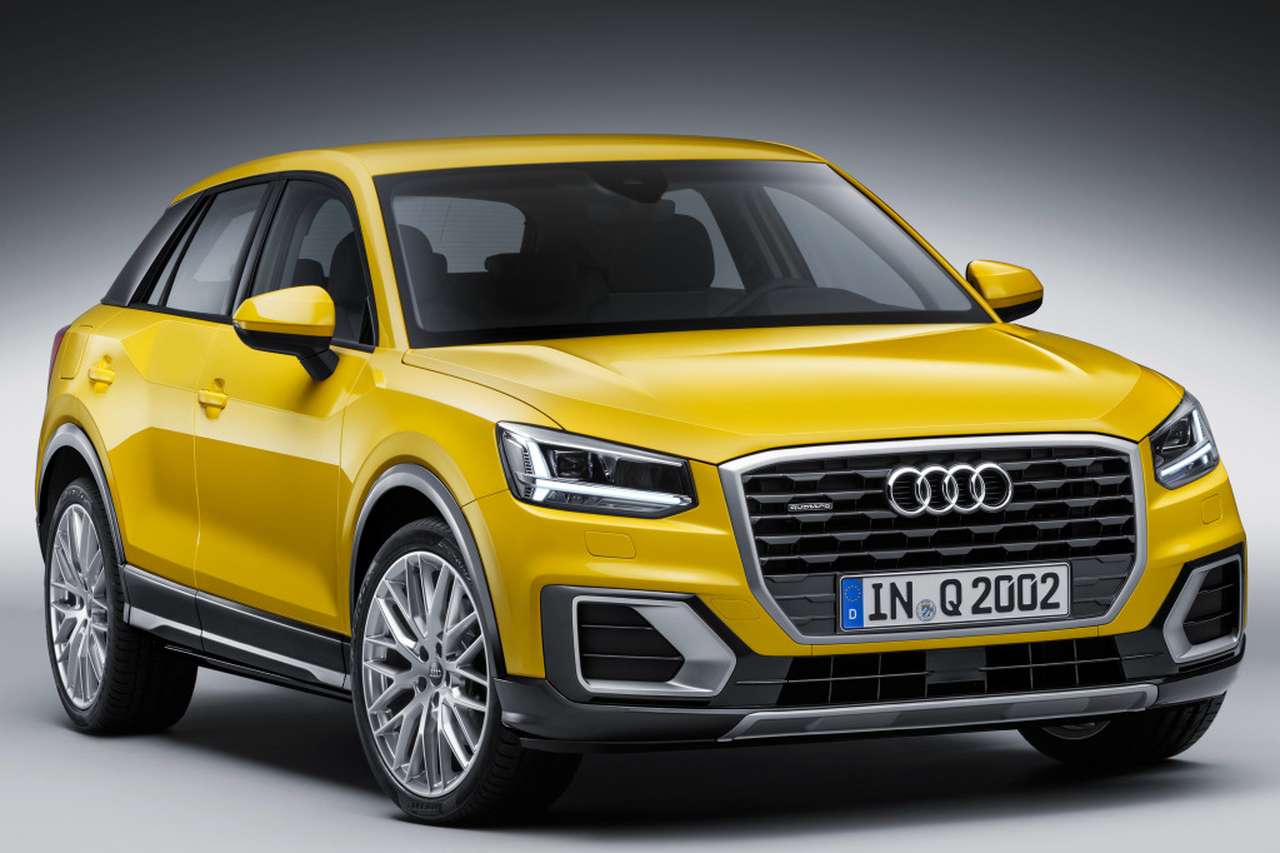 Самый компактный кроссовер Audi рвется с цепи