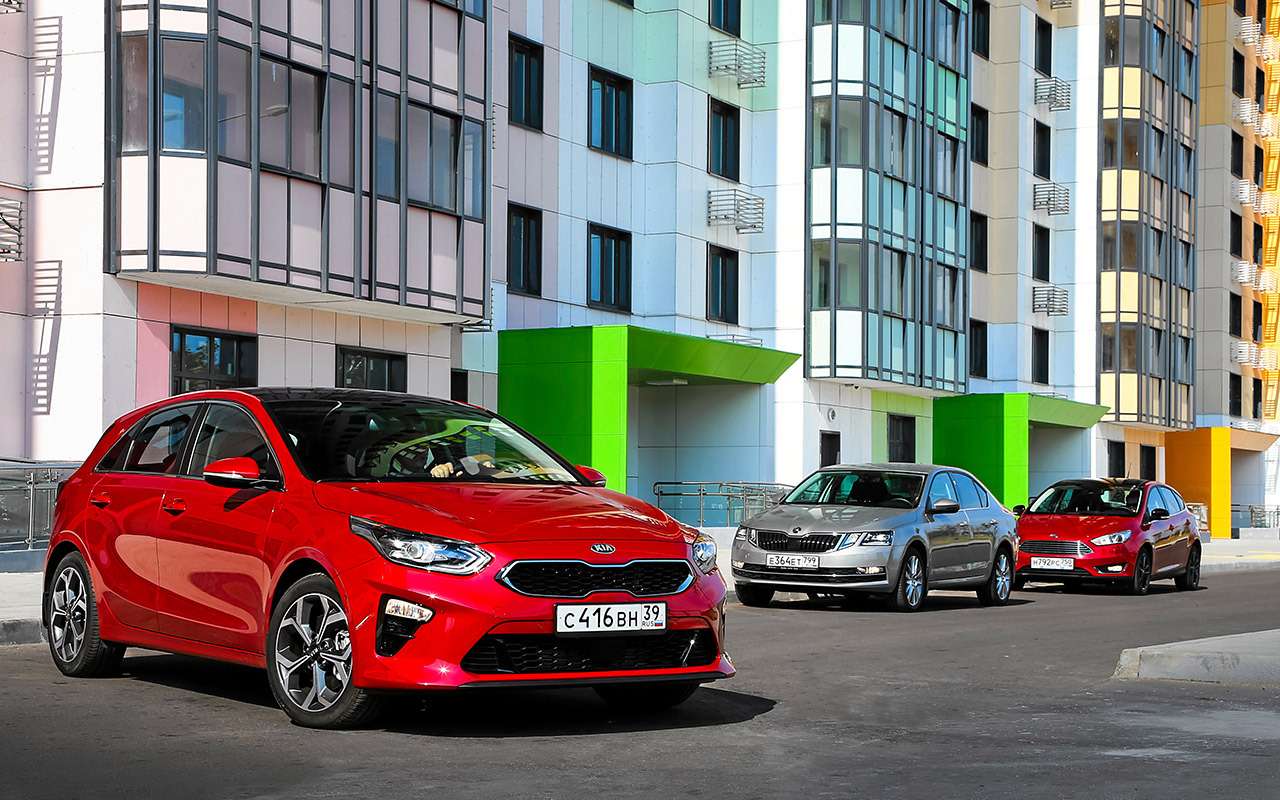 Новый Kia Ceed против лидеров гольф-класса: большой тест-драйв