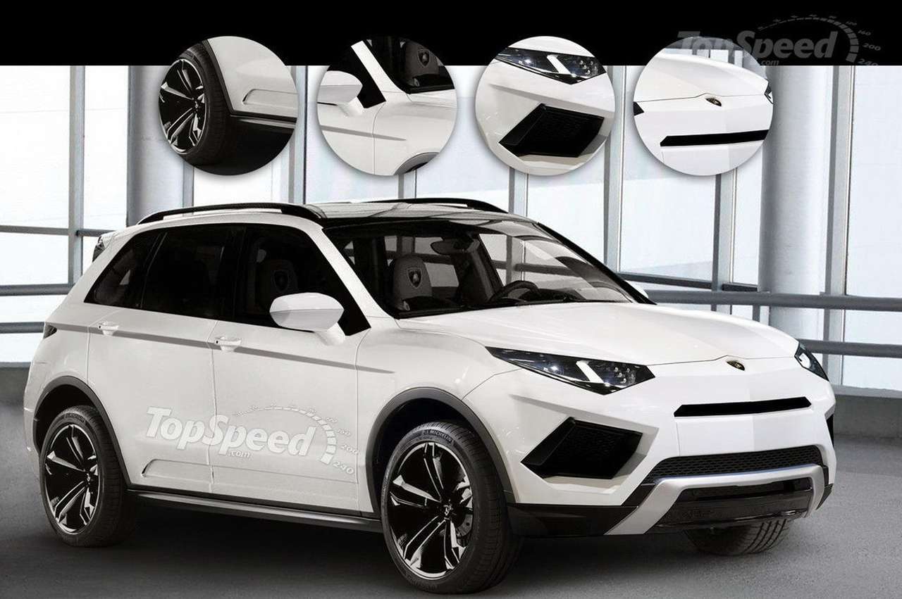 Журналисты воссоздали образ кроссовера Lamborghini