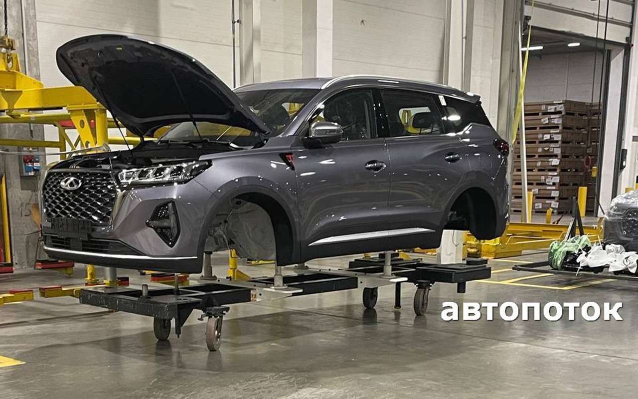 Сборка Chery Tiggo 7 Pro Max