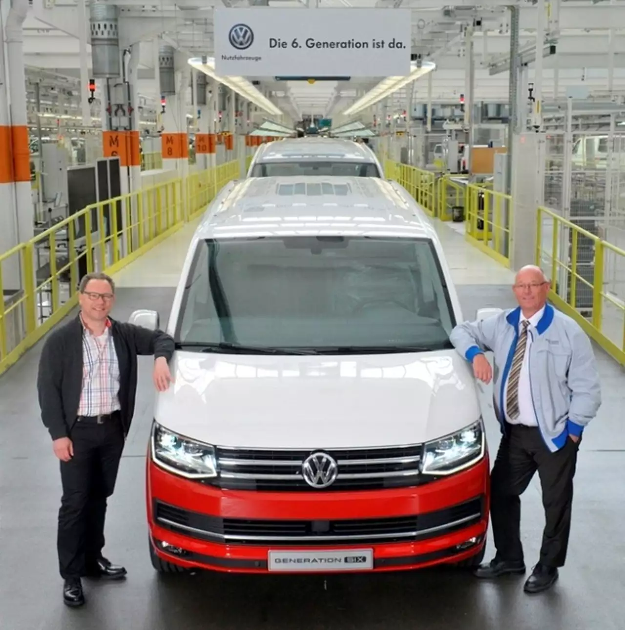 В Ганновере стартовало производство шестого поколения VW T6