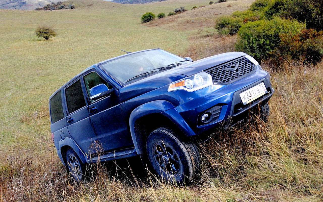 Новый UAZ Patriot: полет в автоматическом режиме