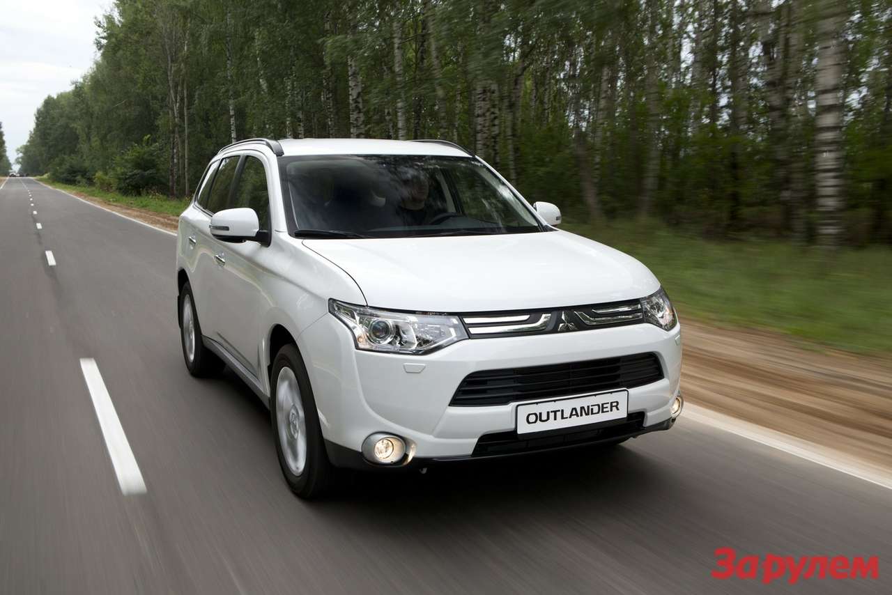 Mitsubishi Outlander приехал в Россию