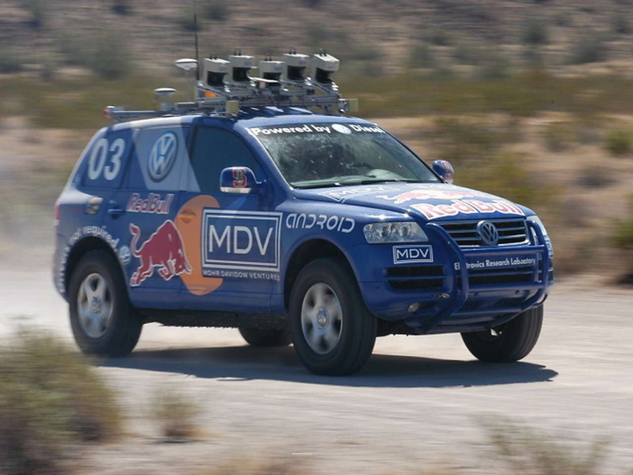 Volkswagen занял первое место в Grand Challenge 2005