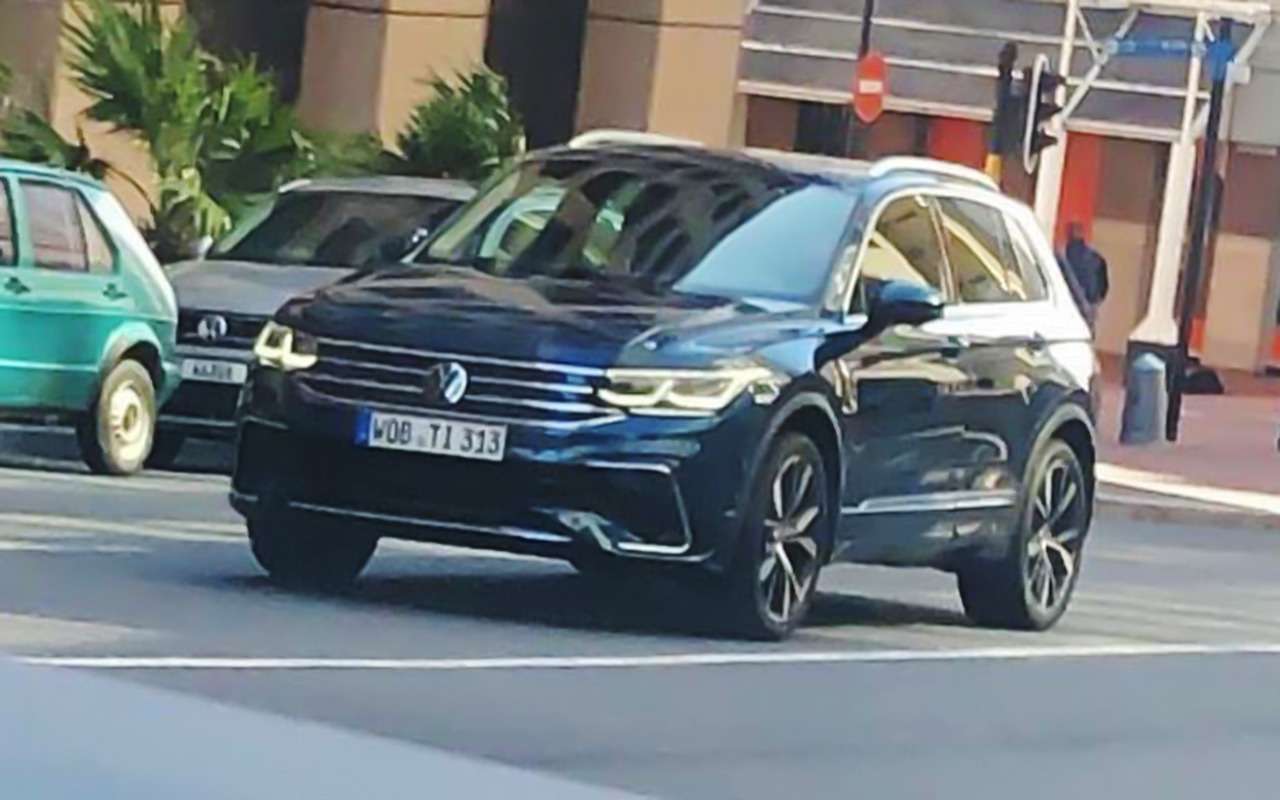 Обновленный VW Tiguan — первые фото без камуфляжа