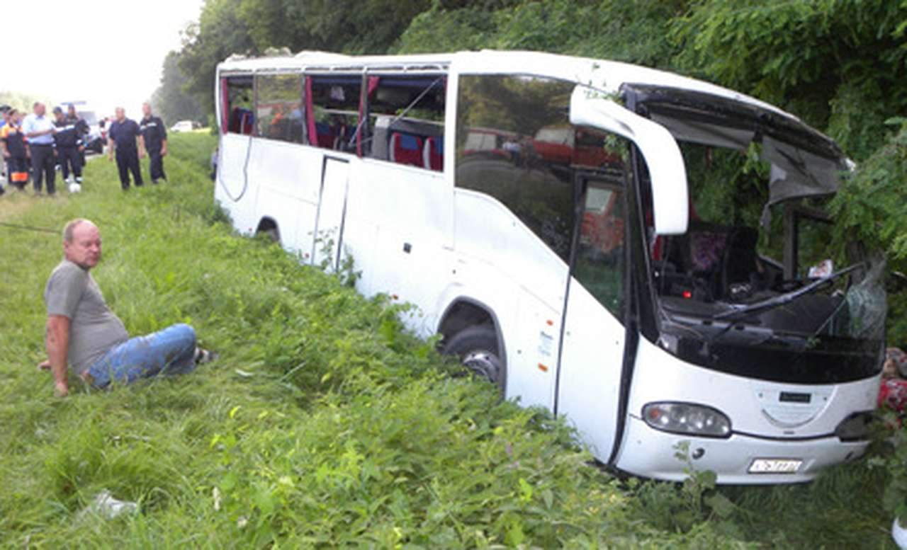 Водитель разбившегося под Черниговом автобуса арестован
