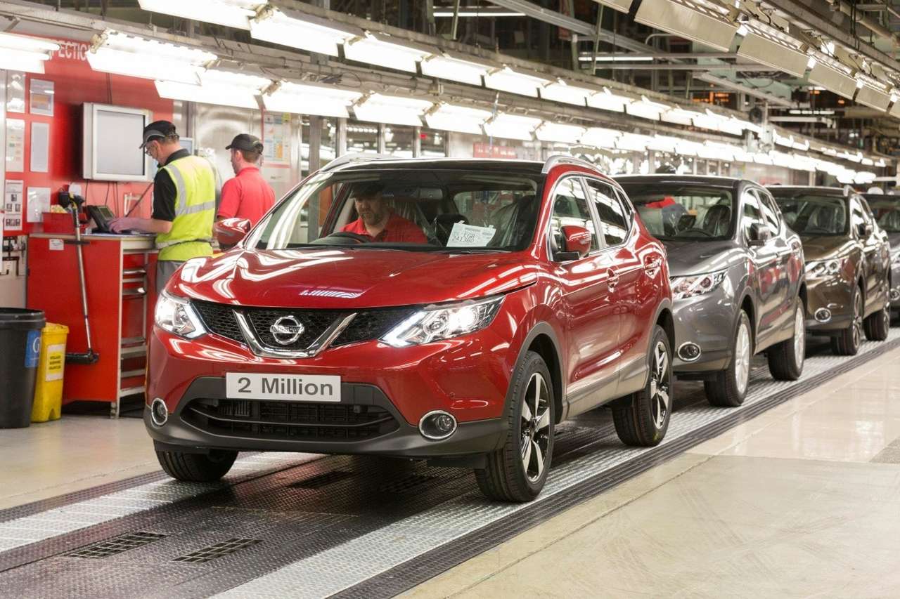 В Англии произвели двухмиллионный Nissan Qashqai