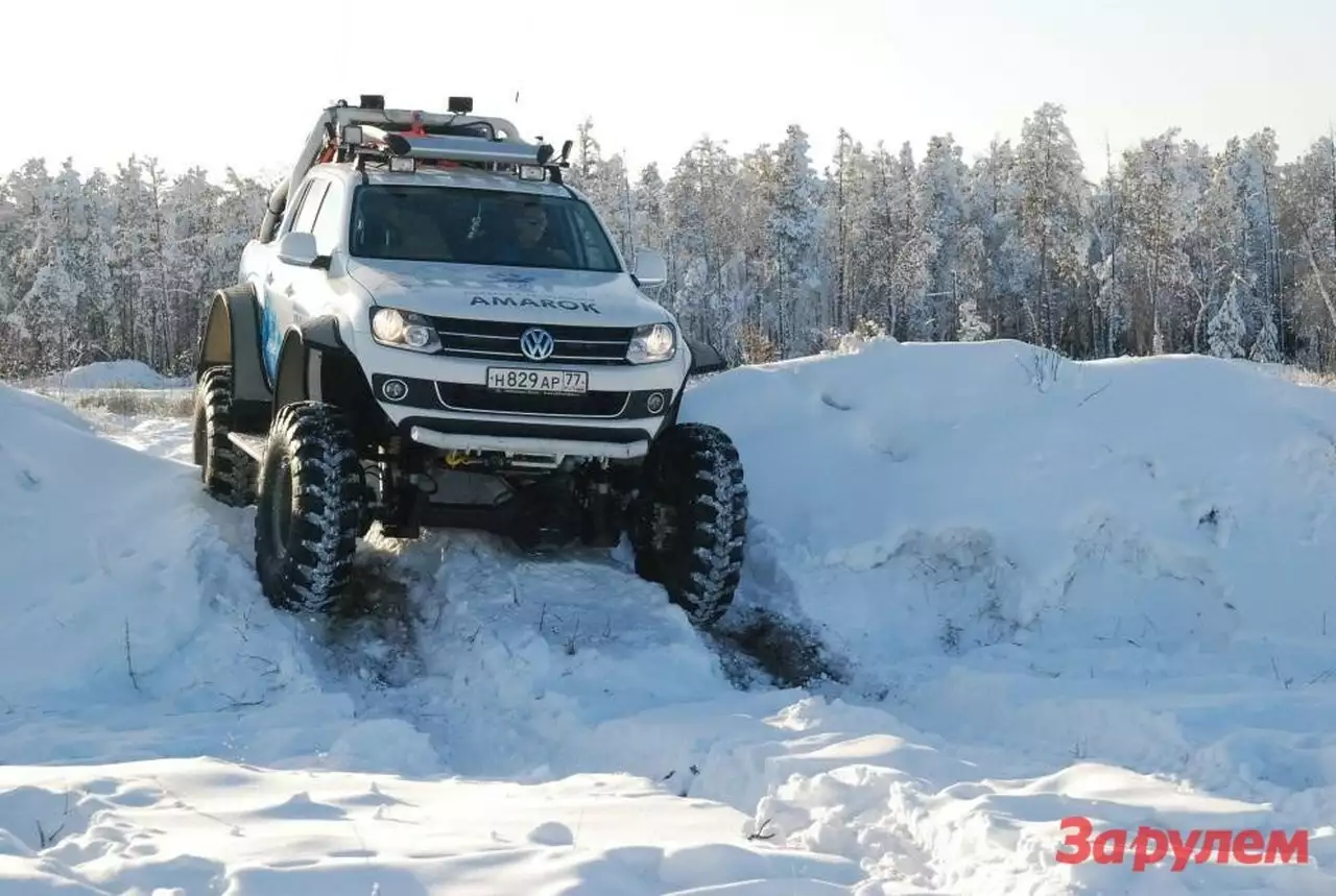Москва-Камчатка – за рулём своим ходом. Полярная экспедиция Amarok