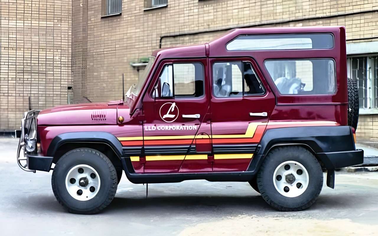 Тюнинговый УАЗ-ЛЛД.