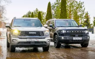 Haval H7 и Jetour T1