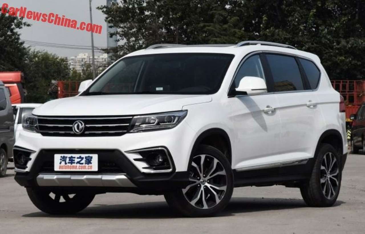 Непроизносимое: в интернете показали новый кроссовер Dongfeng Fengxing Jingyi X5