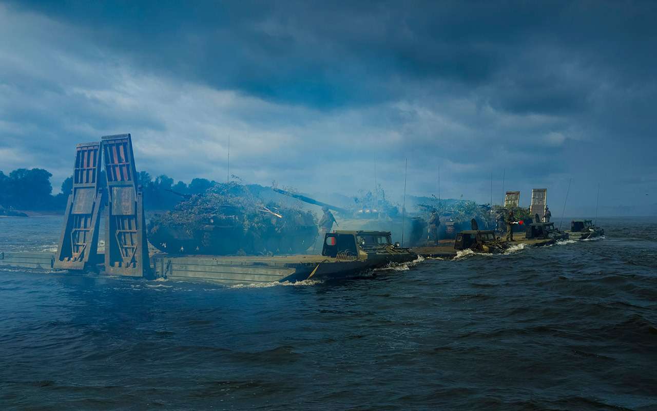 Как саперы наводят переправы через водные преграды: техника СВО