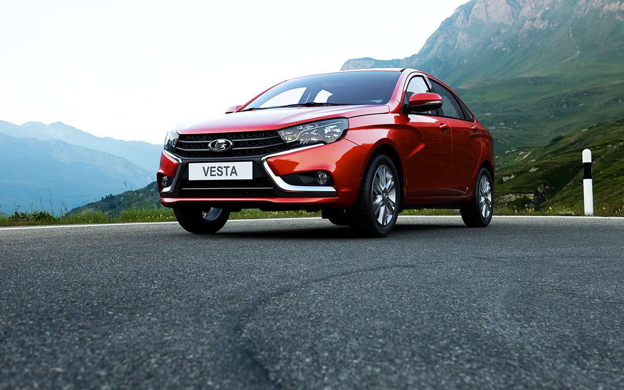 Lada Vesta взлетела в рейтинге популярных автомобилей европейского авторынка