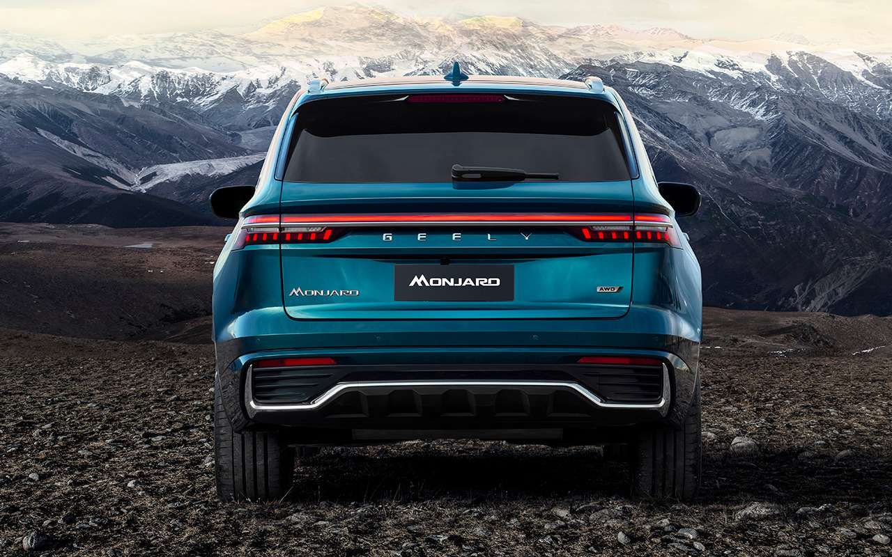 Большой кроссовер Geely Monjaro — скоро в России