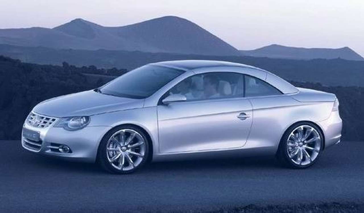 Volkswagen представляет концептуальный кабриолет-купе