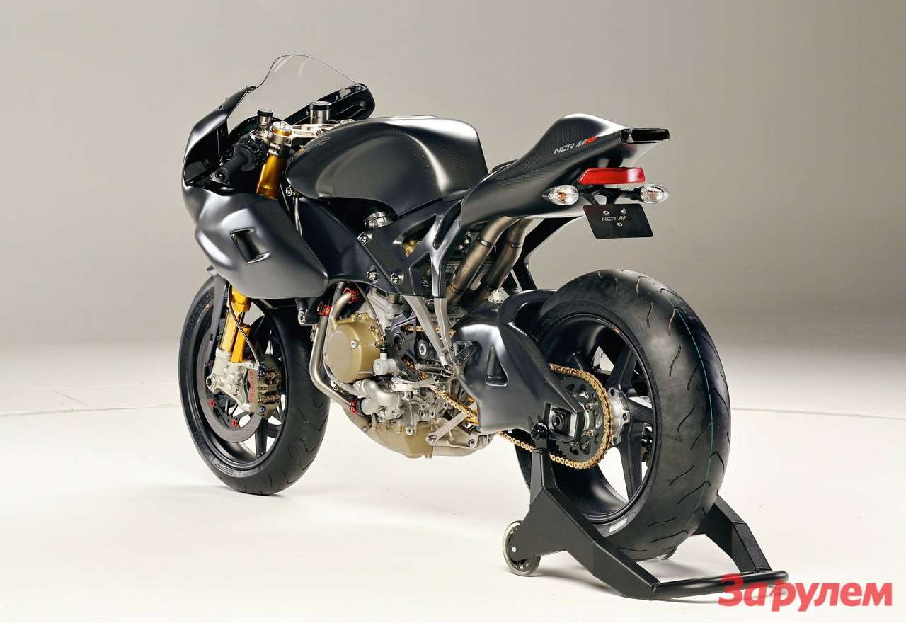 NCR M16: спортбайк, 2010 г., 989 см³, 200 л.с., 145 кг, по заказу.