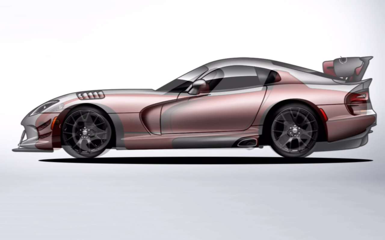 Эволюция Dodge Viper за 5 минут видео
