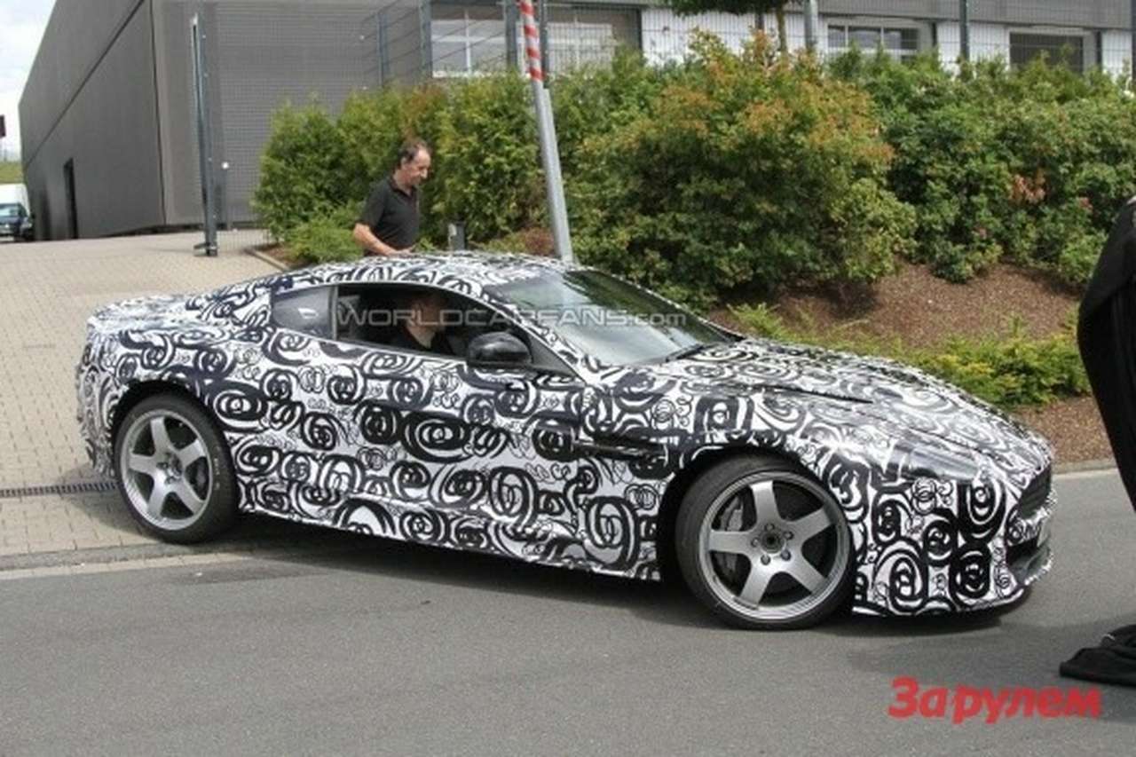 На дорогах замечен необычный Aston Martin