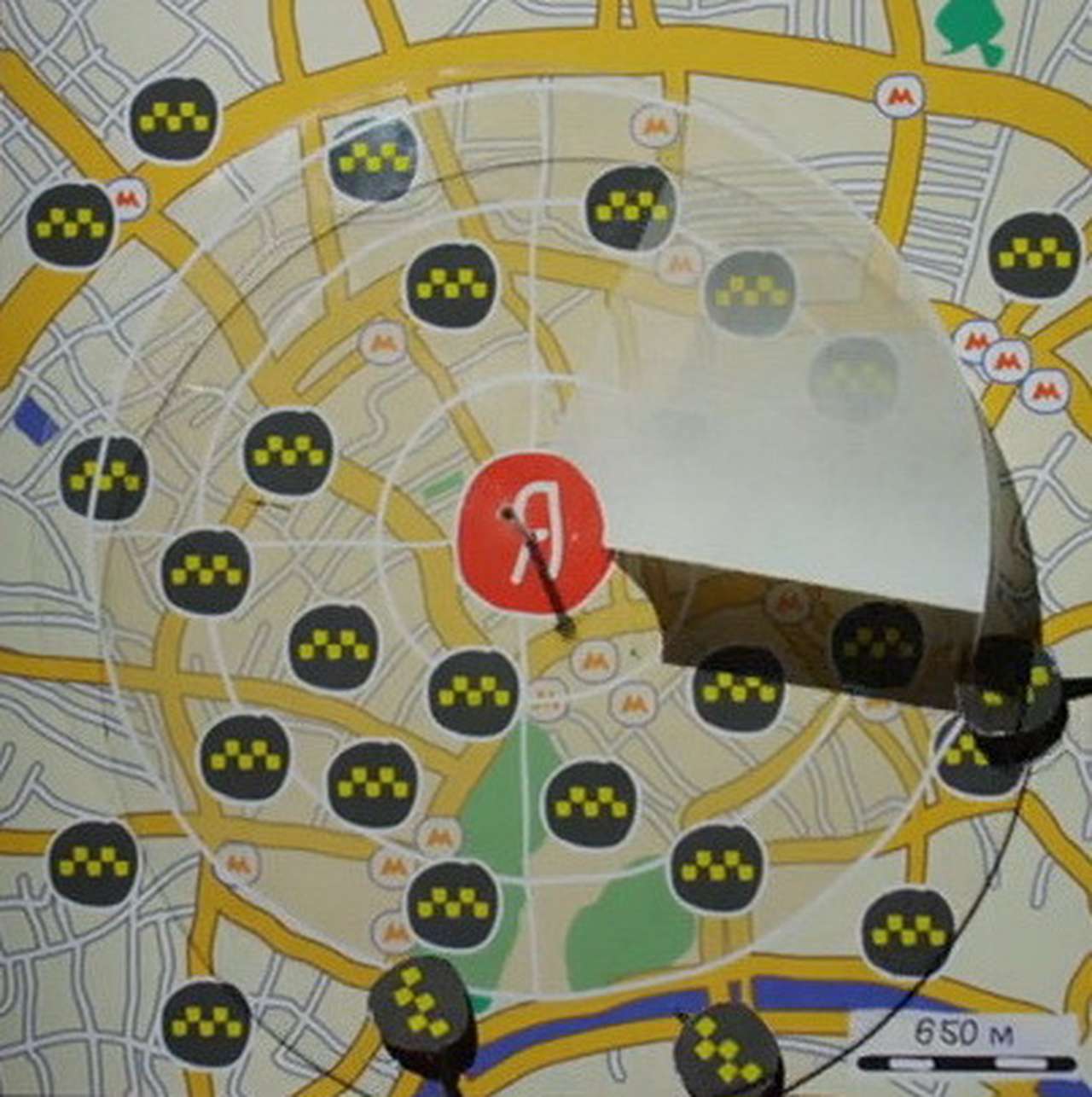 Пассажиры столичных такси активизируются к концу недели 