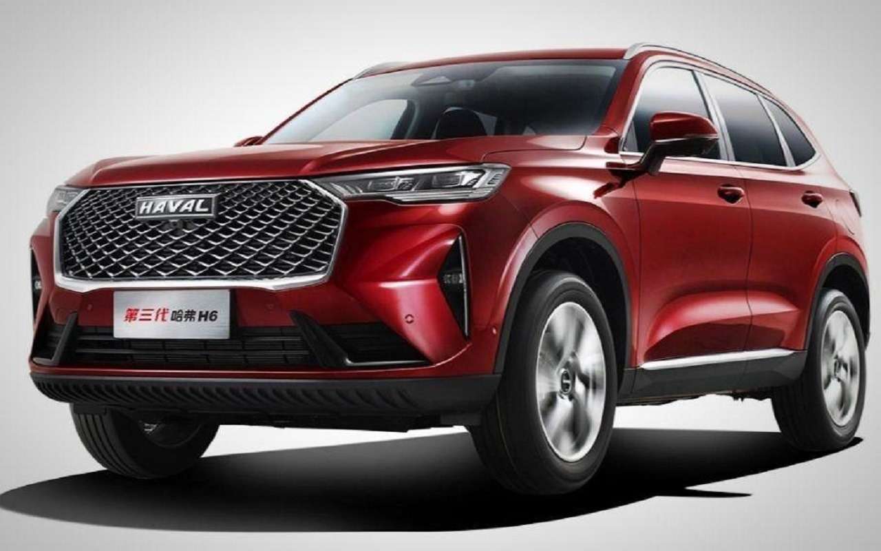 Показан кроссовер Haval H6 нового поколения
