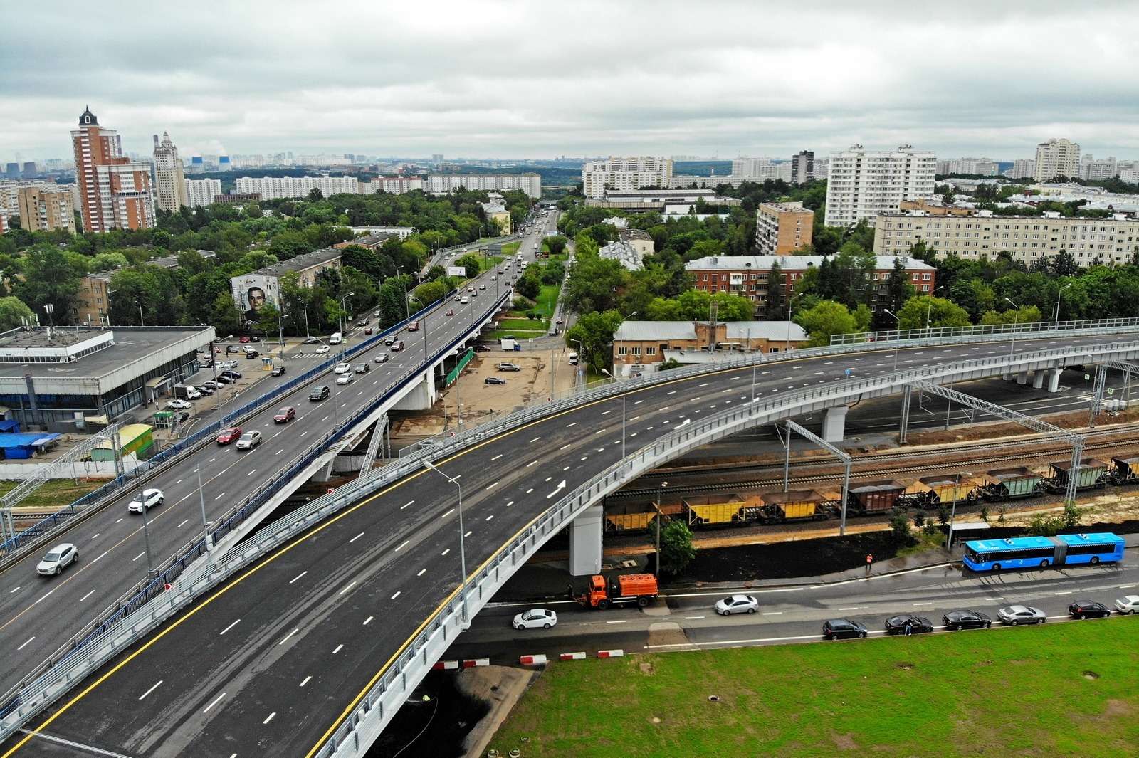 Дорога москвы автор. Северо-Западная хорда Рублевское шоссе. Хорда Хорошево-Мневники. Эстакада на Рублевском шоссе. Хорда Мневники.