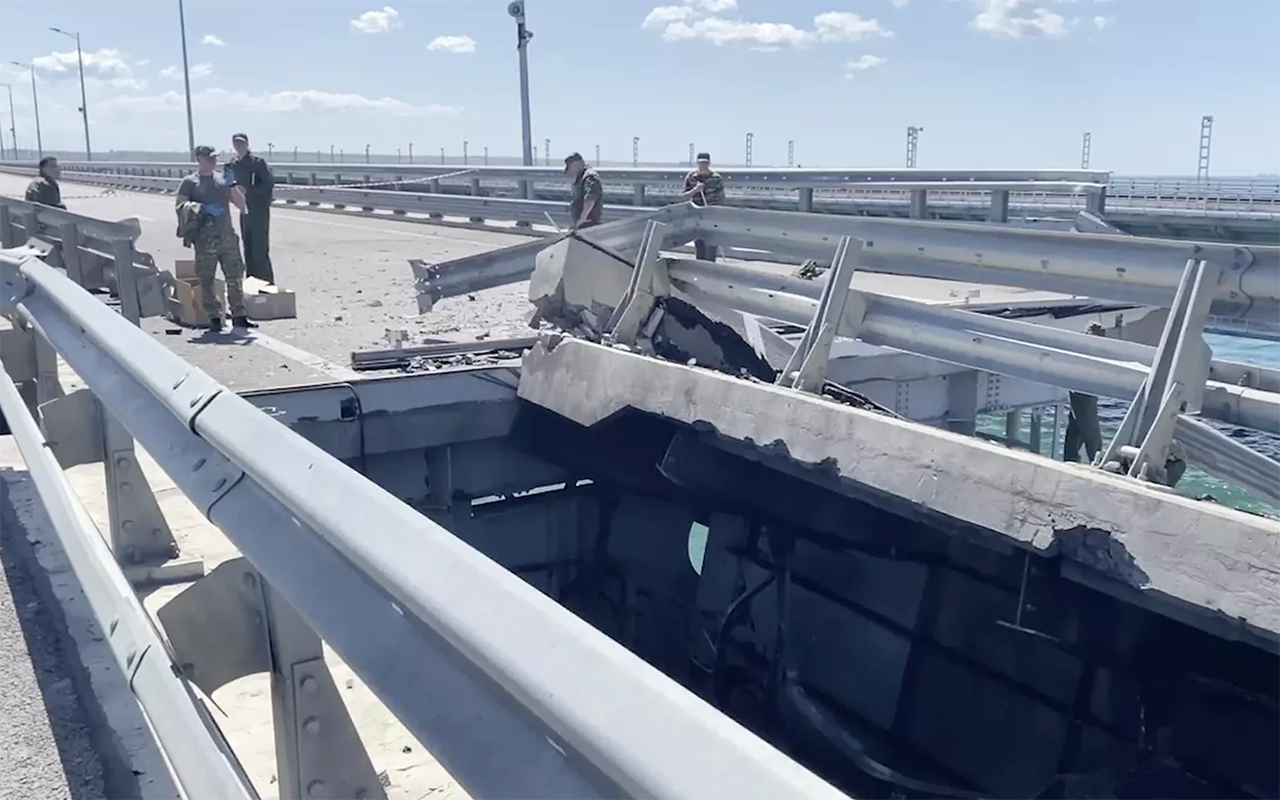 Названа стоимость ремонта Крымского моста