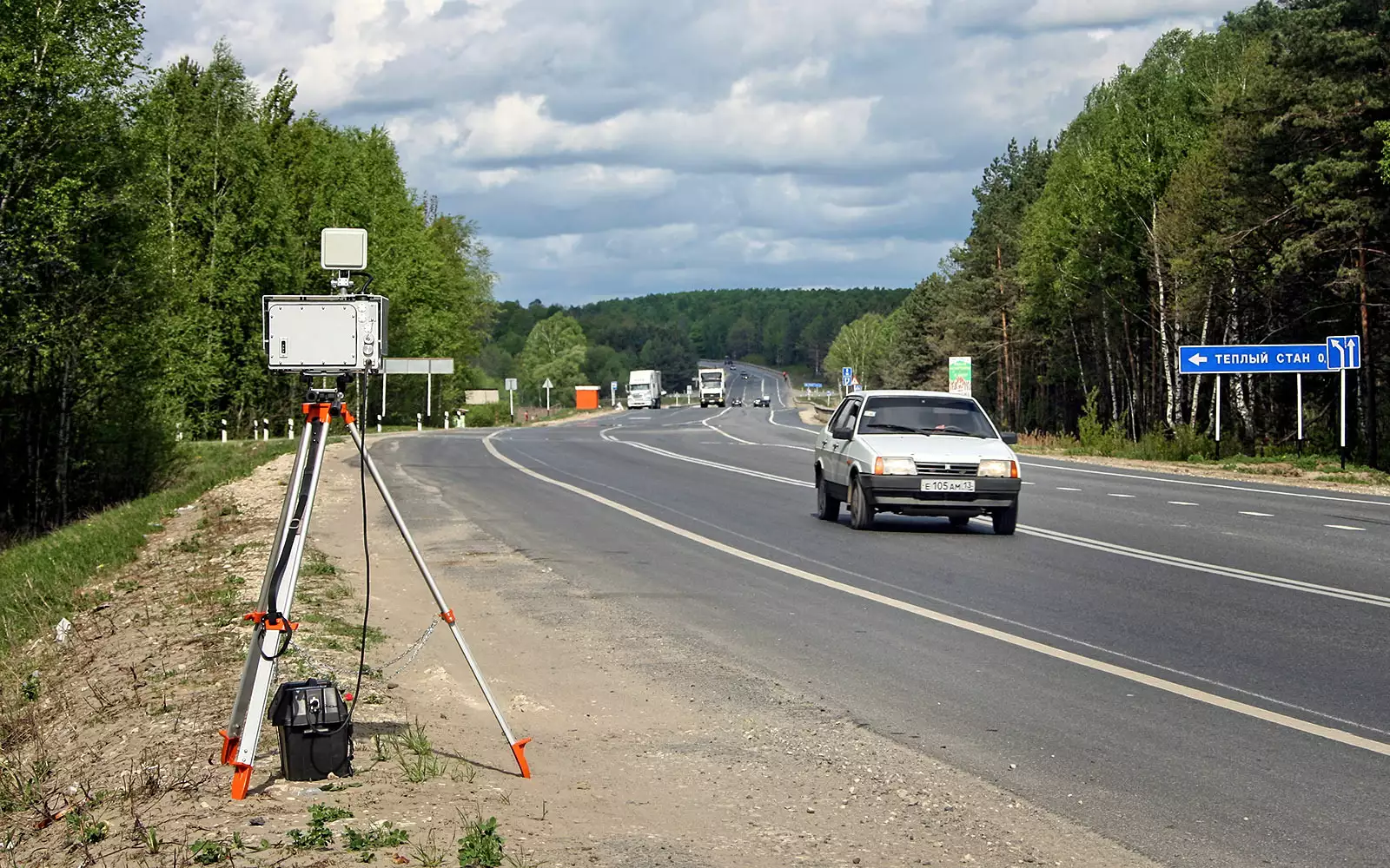 Видеокамеры на трассе