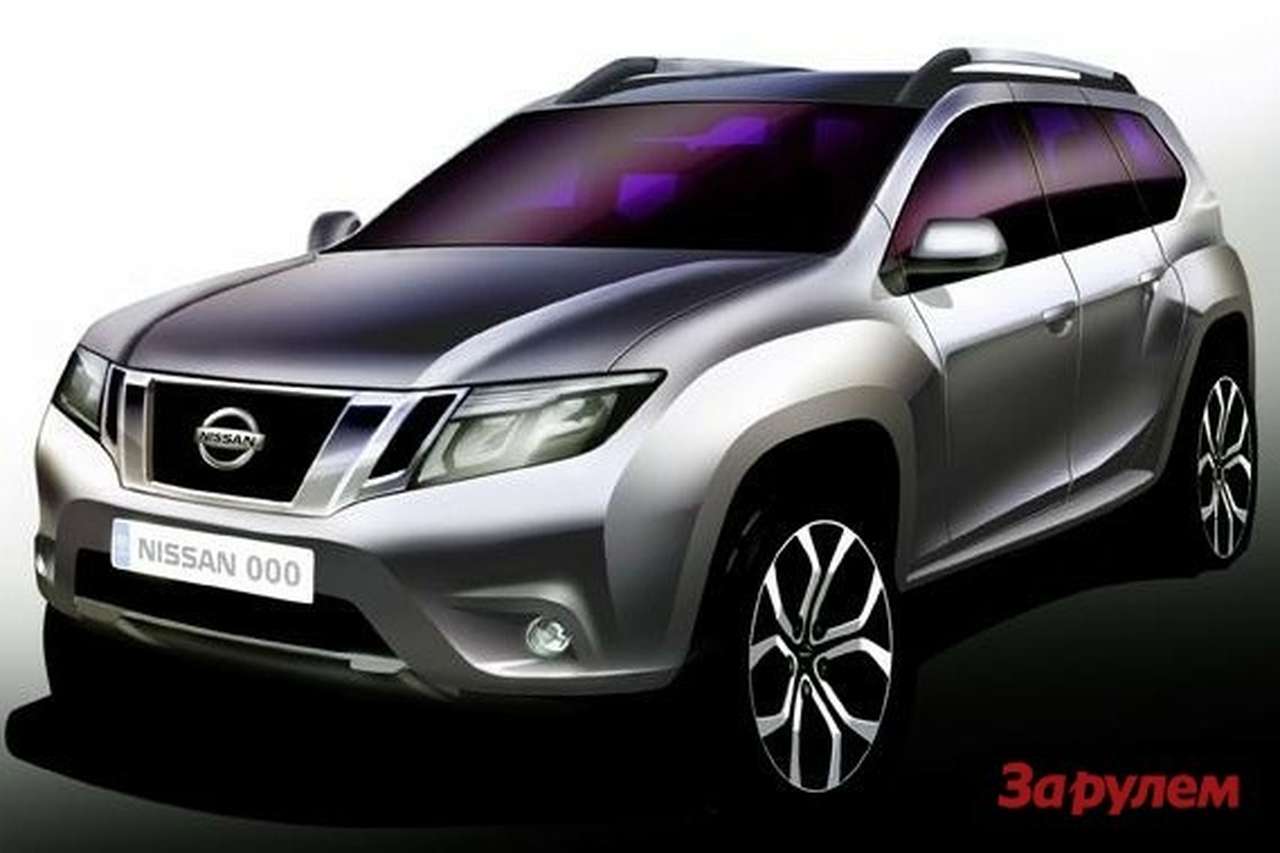 Nissan показал скетч нового Terrano на основе Renault Duster